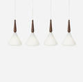 American   pendant lamps set of four