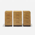 Eliel Saarinen J Robert Swanson Pipsan Saarinen Swanson   set of three cabinets from the Flexible Home Arrangements series