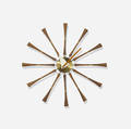 George Nelson  Associates   Spool wall clock model 2239