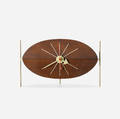 George Nelson  Associates   Watermelon table clock model 2219D