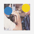 John Baldessari b1931  Two Opponents Blue and Yellow