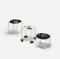 Gaetano Pesce   Triple Play nesting tables set of three