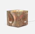 Angelo Mangiarotti   Cube table lamp