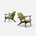 Alfred Hendrickx   armchairs model S3 pair