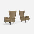 Gio Ponti   pair of lounge chairs from the Hotel Royal Naples