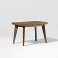 Pierre Jeanneret   small table from the Judges deliberation chamber of the High Court Chandigarh