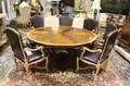 Fine Circular Banded Mahogany Pedestal Table