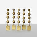 Sigurd Persson   candlesticks set of five