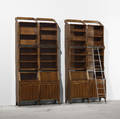 Ico and Luisa Parisi   pair of Custom bookcases from Casa Larini Como