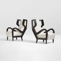 Gio Ponti   Rare lounge chairs pair