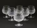 SET OF SIX WATERFORD CRYSTAL BRANDY SNIFTERS