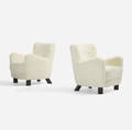 Fritz Hansen   lounge chairs model 1669 pair