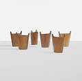PS Heggen   wastepaper baskets set of six
