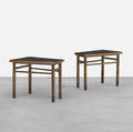 Edward Wormley   custom Constellation tables pair