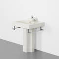 Henry Dreyfuss   Crane Neuvogue Pedestal sink and bathtub faucet