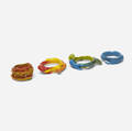 Gaetano Pesce   bracelets set of four
