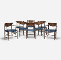 Peter Hvidt and Orla MlgaardNielsen   dining chairs set of eight