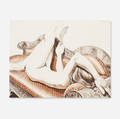 Philip Pearlstein b1924  Nude on Chaise