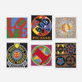 Robert Indiana b1928  six works from the American Dream Portfolio