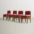 Robert Guillerme and Jacques Chambron   dining chairs set of four