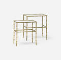 Tommi Parzinger   set of two custom nesting tables from the Appleman Commission
