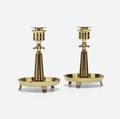 Tommi Parzinger   pair of custom candlesticks from the Appleman Commission