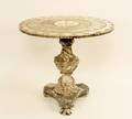 Italian Marble Pedestal Table