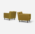 Edward Wormley   lounge chairs pair