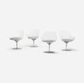 Erwine and Estelle Laverne   Champagne chairs set of four