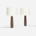 Paul Evans and Phillip Lloyd Powell   table lamps pair