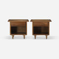 George Nakashima   nightstands pair