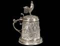 FINE CONTINENTAL SILVER TANKARD