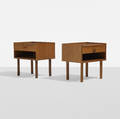 Hans J Wegner   nightstands model RY430