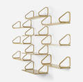 Alvar Aalto   collection of ten wall shelves