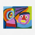 Karel Appel 19212006  Oiseau et Garon