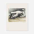 Henry Moore 18981986  Reclining Nude from Sketchbook 1980