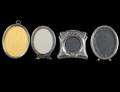 GROUP OF FOUR STERLING SILVER PHOTOGRAPH FRAMES
