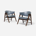 Edward Wormley   armchairs model 5130 pair