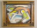 Attr To Emil James Bisttram Abstract Pastel