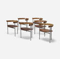 Poul Kjaerholm   PK 11 chairs set of six