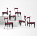 Ico Parisi   dining chairs set of six