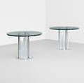 Charles Hollis Jones   Loretta Young occasional tables pair