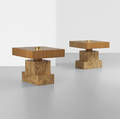 Ettore Sottsass   C tables pair