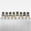 Italian   dining chairs set of eight