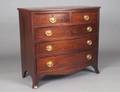 GEORGE IV MAHOGANY CHEST OF DRAWERS