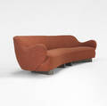 Vladimir Kagan   Sculptural Form sofa from a Manhattan Interior