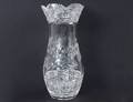 CUT GLASS VASE