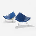 George Nelson  Associates   Coconut chairs pair