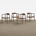 Hans J Wegner   The Chairs set of four