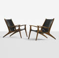 Uno and sten Kristiansson   lounge chairs pair